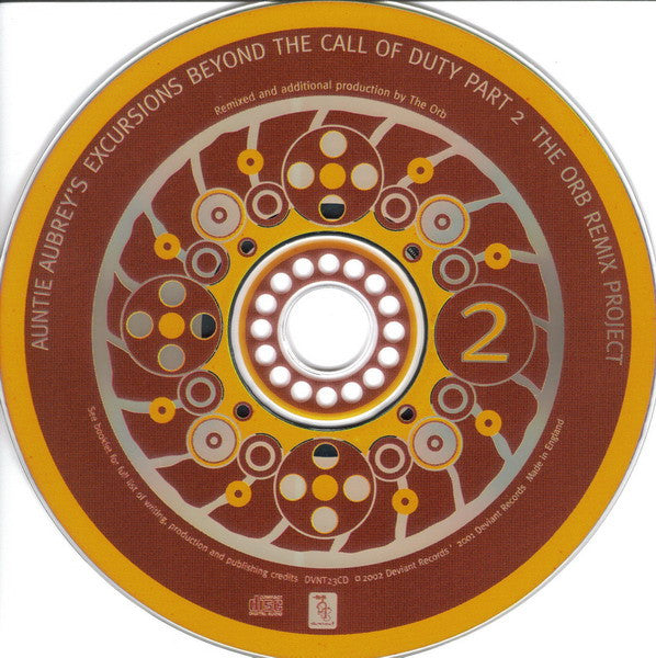 Orb* : Auntie Aubrey's Excursions Beyond The Call Of Duty Part 2 / The Orb Remix Project (2xCD, Comp, Mixed)
