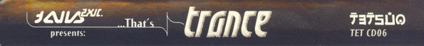 Talla 2XLC : That&#39;s Trance (2xCD, Comp)