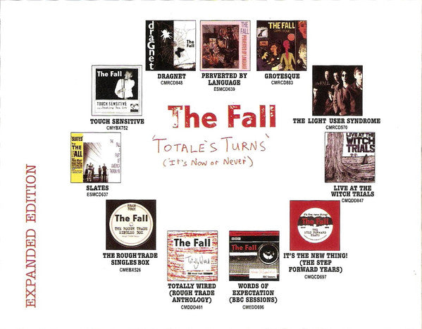 The Fall : Totale&#39;s Turns (It&#39;s Now Or Never) (CD, Album, RE, Exp)