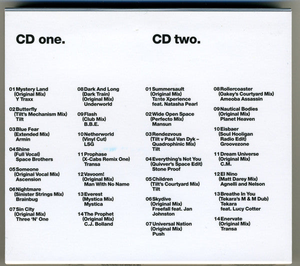 Paul Oakenfold : Resident. Two Years Of Oakenfold At Cream (2xCD, Mixed)