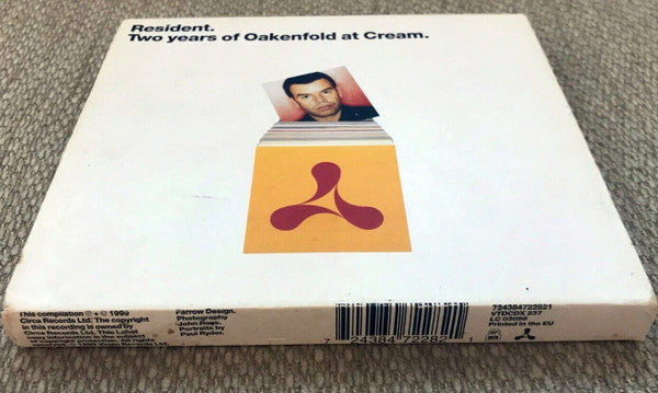 Paul Oakenfold : Resident. Two Years Of Oakenfold At Cream (2xCD, Mixed)