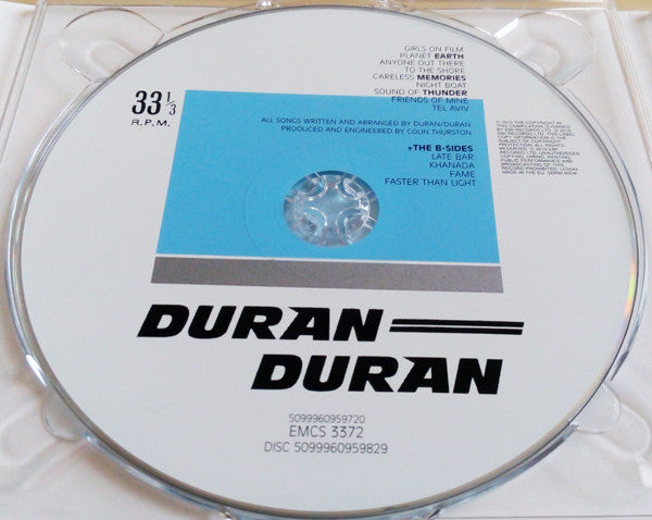 Duran Duran : Duran Duran (2xCD, Album, Mono, RE, RM)