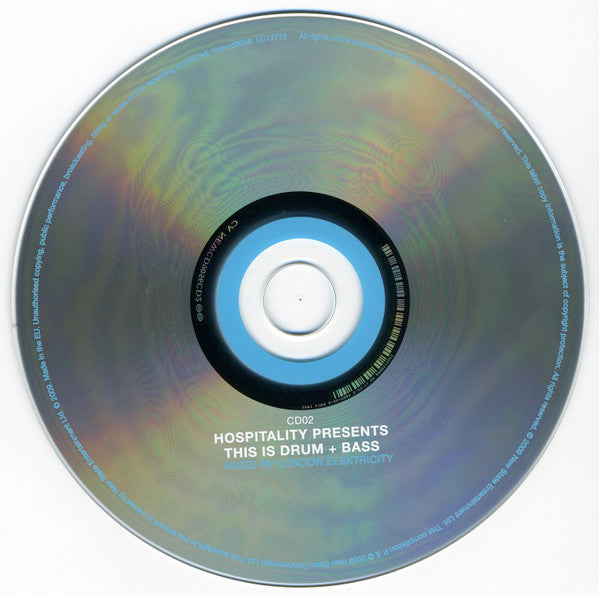 High Contrast + London Elektricity : Hospitality Presents This Is Drum + Bass (2xCD, Comp, Mixed)