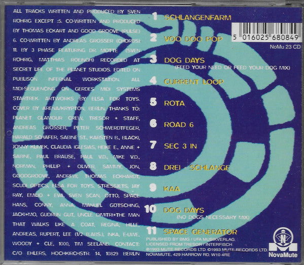 3Phase* : Schlangenfarm (CD, Album)