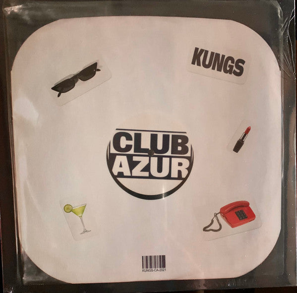 Kungs : Club Azur (LP, Ltd, Whi)
