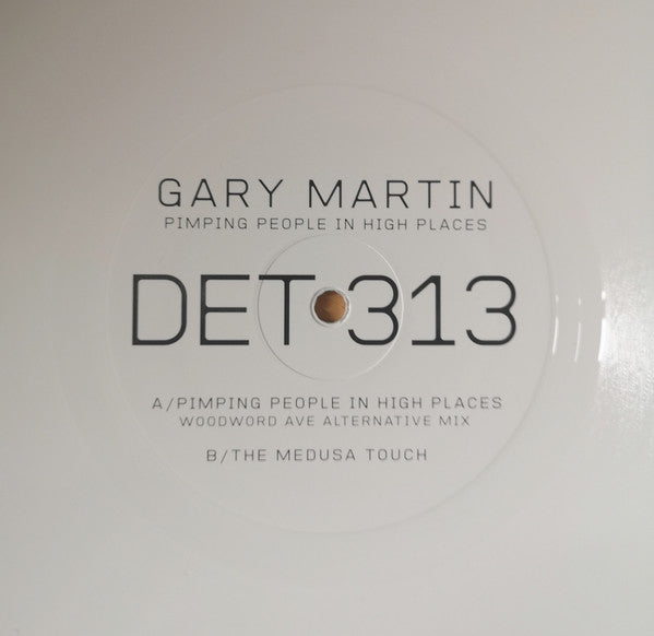 Gary Martin : Pimping People In High Places (10", RP, Whi)
