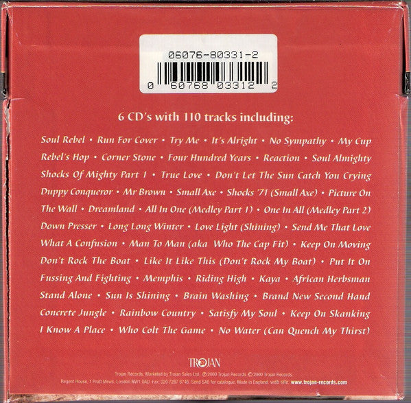 Bob Marley &amp; The Wailers : The Complete Upsetter Collection (6xCD, Comp + Box)