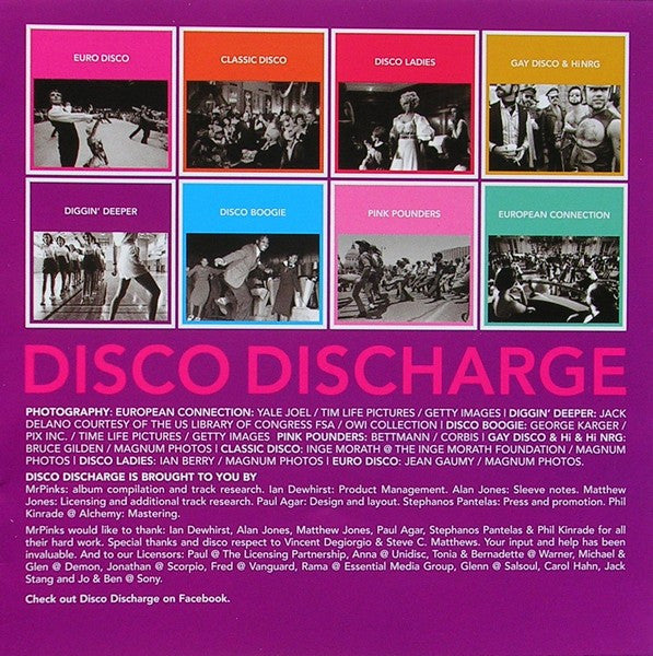 Various : Disco Discharge. Diggin’ Deeper (2xCD, Comp)