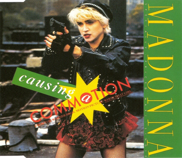 Madonna : Causing A Commotion (CD, Maxi, RE)