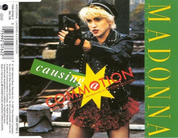 Madonna : Causing A Commotion (CD, Maxi, RE)