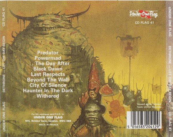 Dethrone : Let The Day Begin (CD, Album)