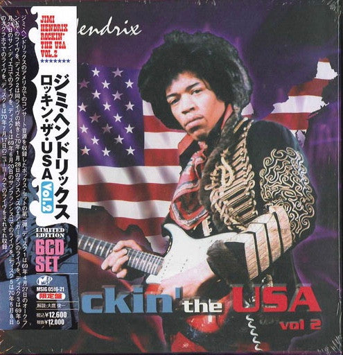 Jimi Hendrix : Rockin&#39; The USA Vol. 2 (6xCD + Box, Comp, Ltd, Num)