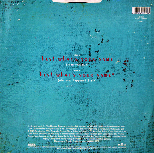 Baby June : Hey! What&#39;s Your Name (12&quot;)