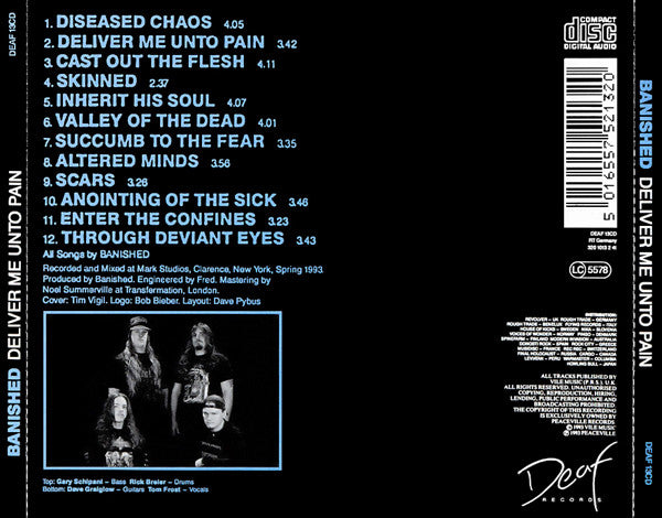 Banished : Deliver Me Unto Pain (CD, Album)
