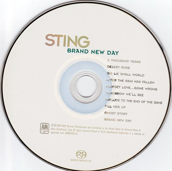Sting : Brand New Day (SACD, Hybrid, Multichannel, Album, RE)