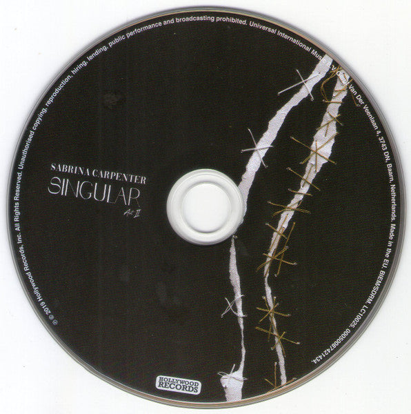 Sabrina Carpenter : Singular Act II (CD, Album)
