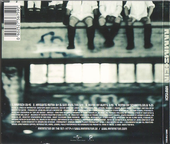 Rammstein : Haifisch (CD, Single, Dig)