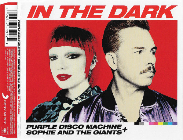 Purple Disco Machine + Sophie And The Giants : In The Dark (CD, Maxi, CD-)