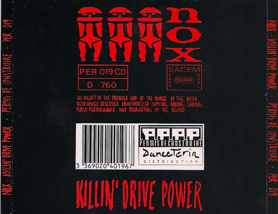 Nox (2) : Killin&#39; Drive Power (CD, Album)