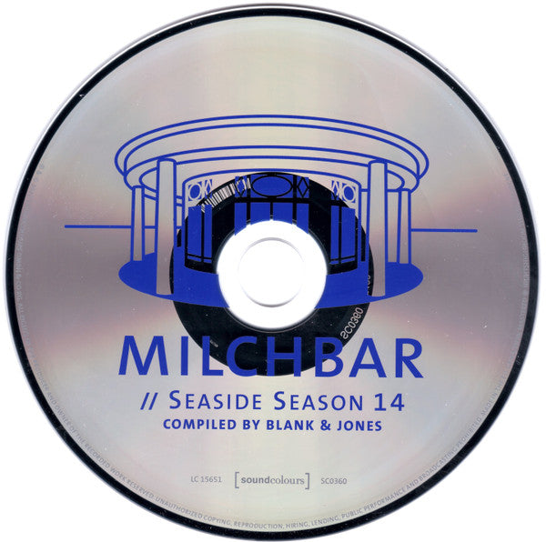 Blank &amp; Jones : Milchbar // Seaside Season 14 (CD, Comp, Ltd, Mixed)