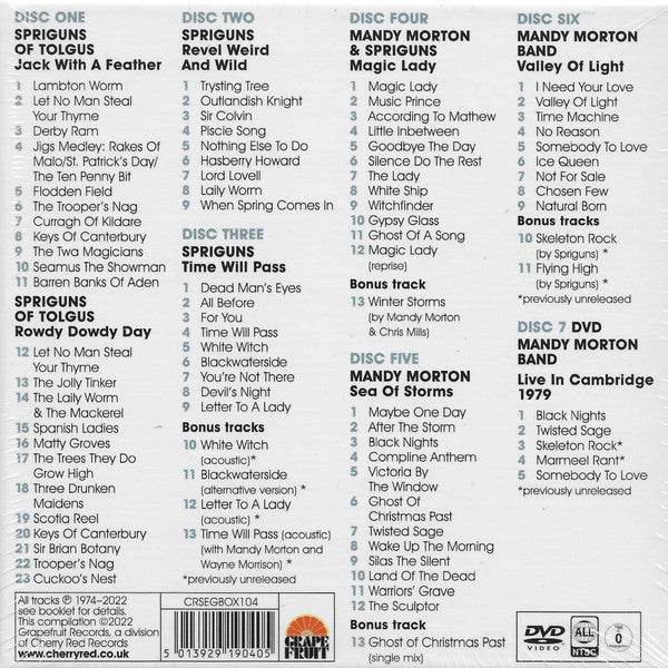 Mandy Morton &amp; Spriguns : After The Storm (Complete Recordings) (Box, Comp + CD, Comp, RM + CD, Album, RM + CD, Alb)