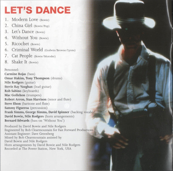 David Bowie : Let&#39;s Dance (SACD, Hybrid, Album, RE, RM)
