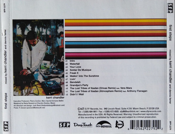 Kerri Chandler And Dennis Ferrer : First Steps (CD, Album, Mixed)