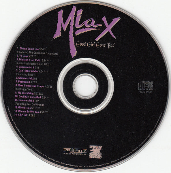Mia X : Good Girl Gone Bad (CD, EP)
