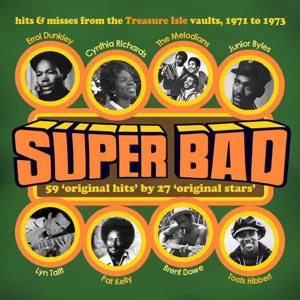 Various : Super Bad! Hits &amp; Rarities From The Treasure Isle Vaults 1971-1973  (2xCD, Comp)