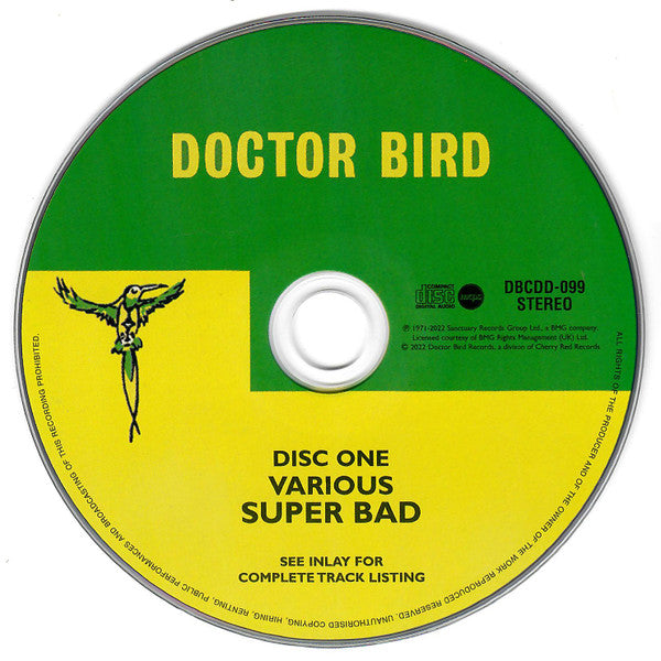 Various : Super Bad! Hits &amp; Rarities From The Treasure Isle Vaults 1971-1973  (2xCD, Comp)