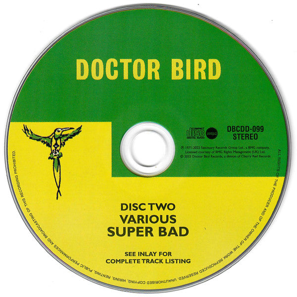 Various : Super Bad! Hits &amp; Rarities From The Treasure Isle Vaults 1971-1973  (2xCD, Comp)