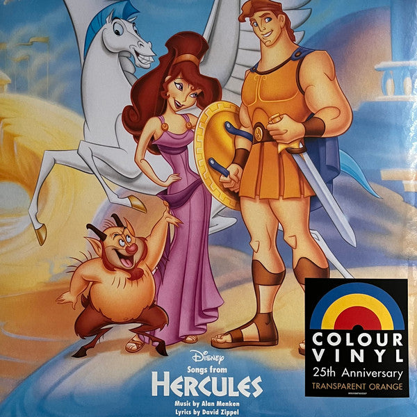Alan Menken &amp; David Zippel : Hercules (LP, Album, Ltd, RE, Ora)