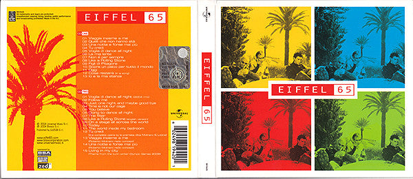Eiffel 65 : Eiffel 65 (2xCD, Album)
