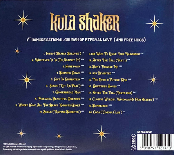 Kula Shaker : 1st Congregational Church Of Eternal Love (And Free Hugs) (CD, Album)