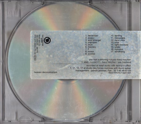 The Young Gods : Heaven Deconstruction (CD, Album)