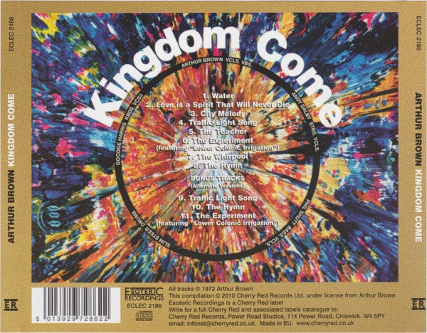 Arthur Brown* : Kingdom Come (CD, Album, RE, RM)