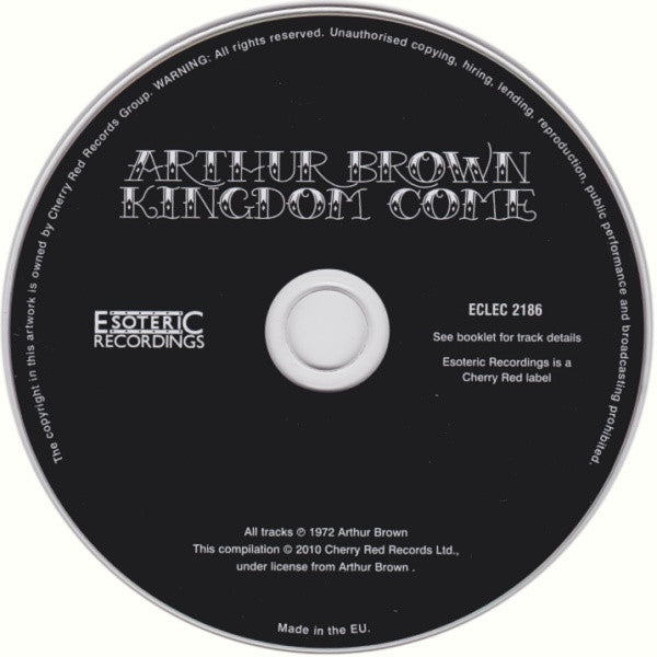 Arthur Brown* : Kingdom Come (CD, Album, RE, RM)