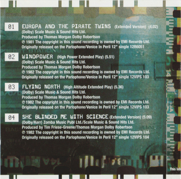 Thomas Dolby : 12x12 Original Remixes (CD, Comp)