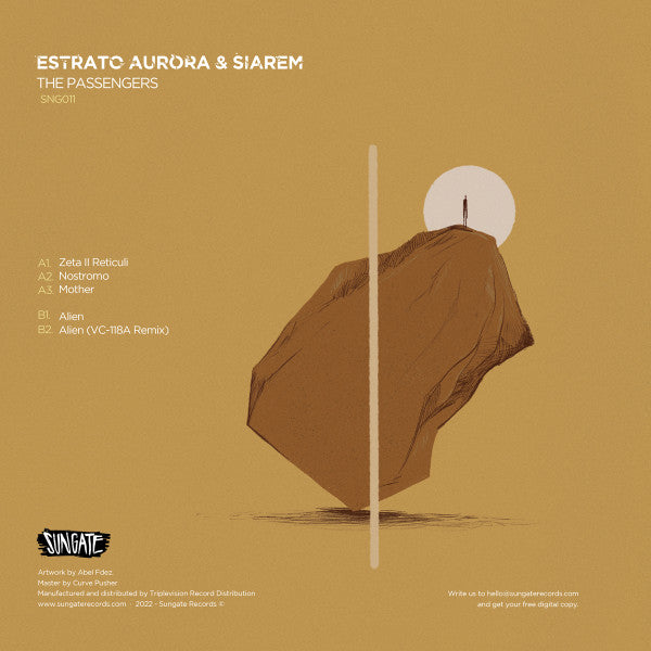 Estrato Aurora &amp; Siarem : The Passengers (12")