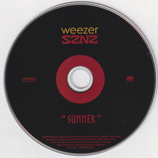 Weezer : SZNZ: Summer (CD, EP)
