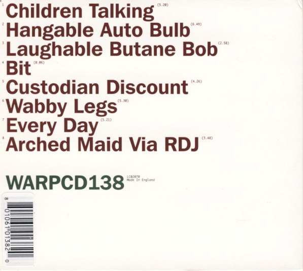 AFX* : Hangable Auto Bulb (CD, Comp, Dig)