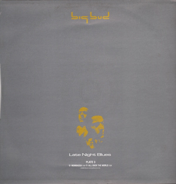 Big Bud : Late Night Blues (4x12&quot;, Album)