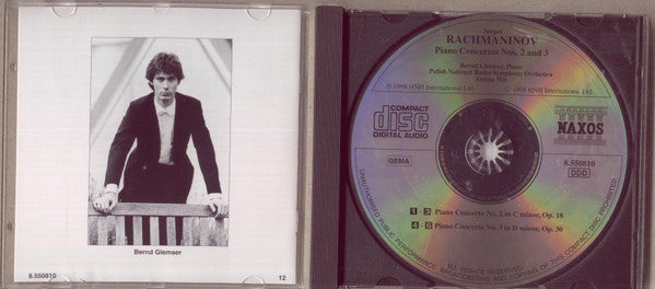 Rachmaninov* - Antoni Wit - Polish National Radio Symphony Orchestra - Bernd Glemser : Piano Concertos Nos. 2 And 3 (CD, Album)