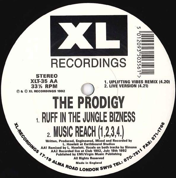 The Prodigy : Out Of Space (12")
