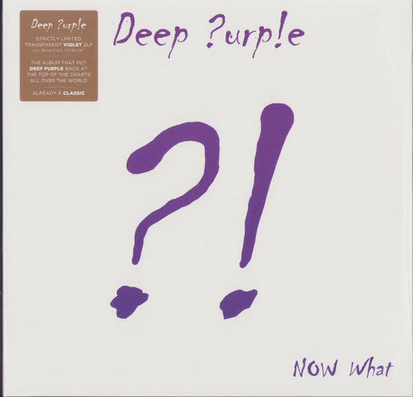Deep ?urp!e* : Now What?! (2xLP, Album, Ltd, RE, Vio)