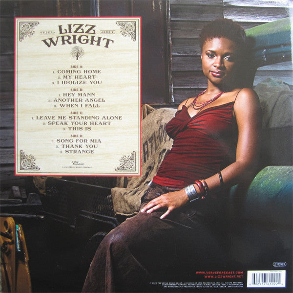 Lizz Wright : The Orchard (2xLP, Album)