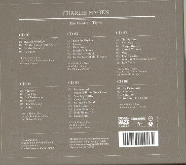 Charlie Haden : The Montreal Tapes (6xCD, Comp + Box)