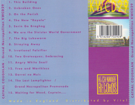 Cathal Coughlan : Grand Necropolitan (CD, Album)