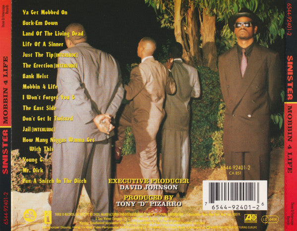 Sinister (6) : Mobbin 4 Life (CD, Album)