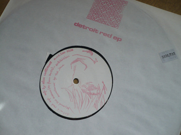 Don Williams : Detroit Red EP (12&quot;, S/Sided, EP, Ltd, RP)